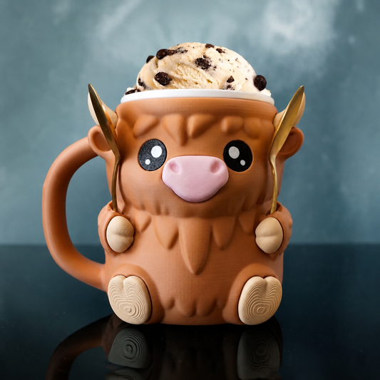 Kuschelkuh Eisbecher